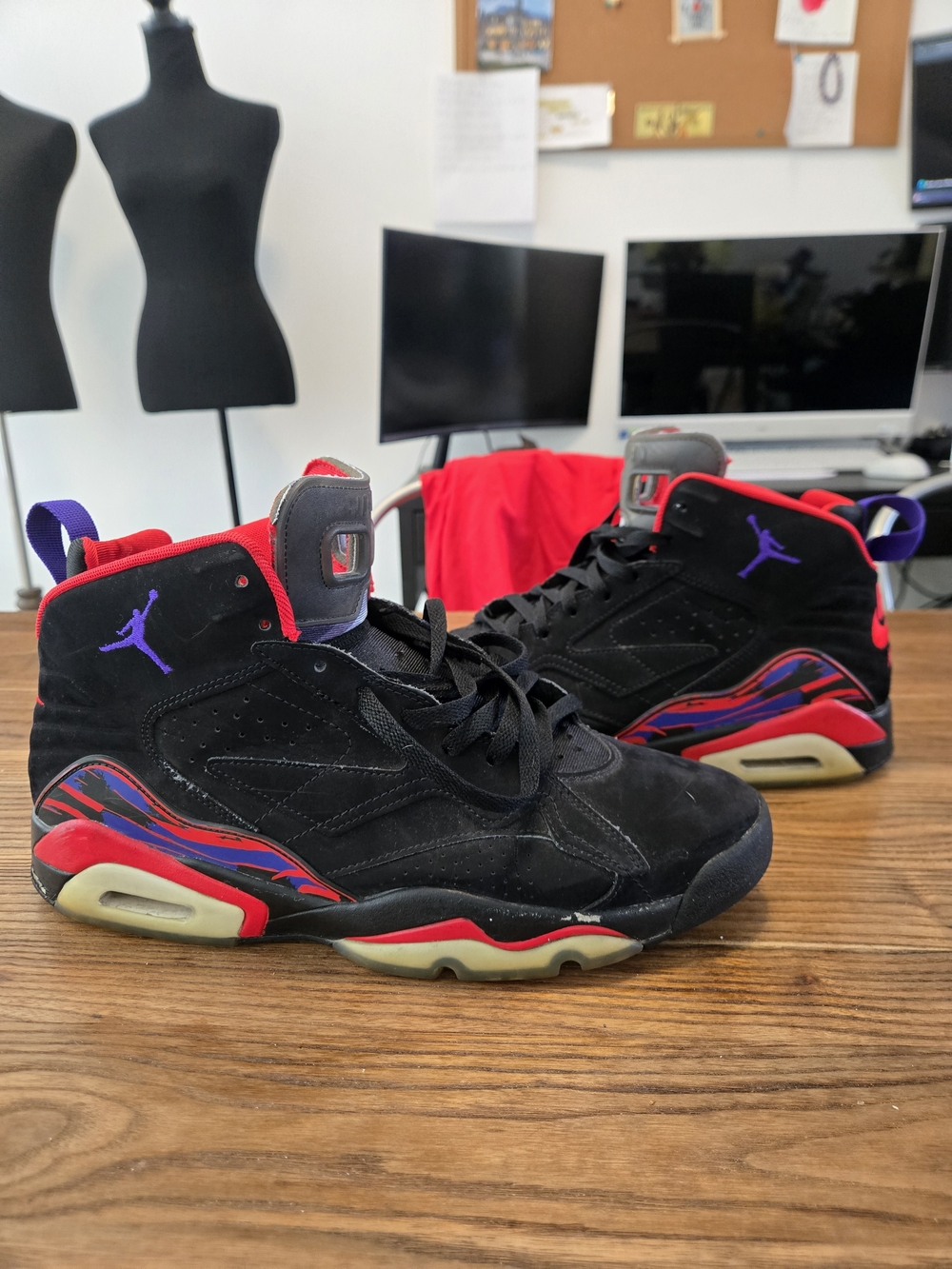 Nike Air Jordan MVP 678 Raptors Jumpman DZ4475-006 Men’s Size 12 - Picture 2 of 13